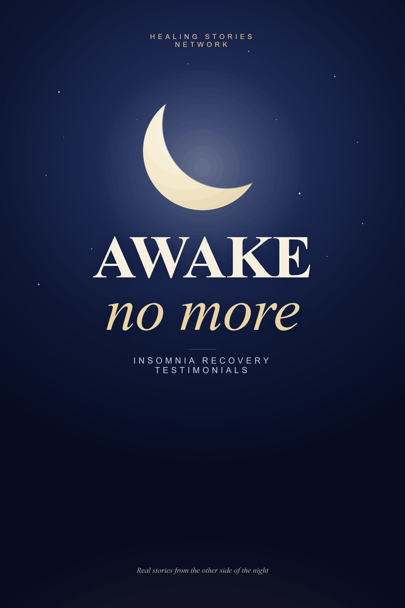 Awake No More: Insomnia Recovery Testimonials