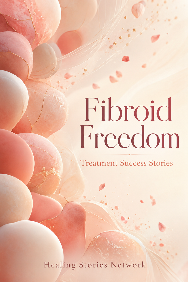 Fibroid Freedom: Treatment Success Stories — ebook cover (Fibroids stories), Healing Stories Network