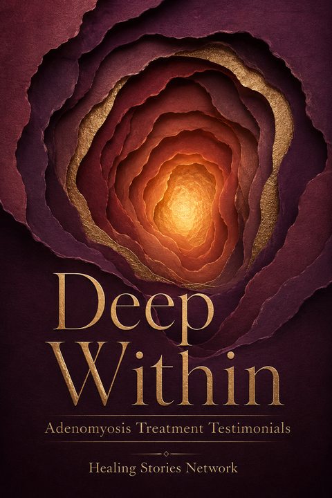 Deep Within: Adenomyosis Treatment Stories — ebook cover (Adenomyosis stories), Healing Stories Network