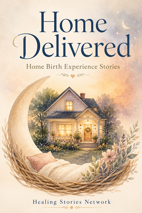 Home Delivered: Home Birth Experience Stories — ebook cover (Home Birth stories), Healing Stories Network