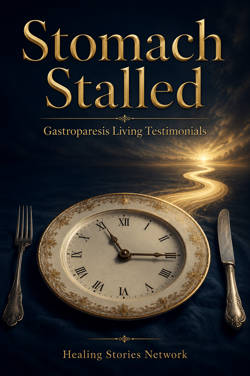 Stomach Stalled: Gastroparesis Living Stories — ebook cover (Gastroparesis stories), Healing Stories Network