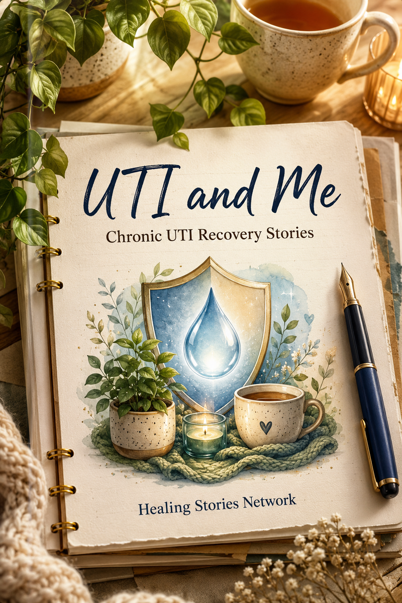 UTI and Me: Chronic Urinary Tract Infection (UTI) Recovery Stories — ebook cover (Urinary Tract Infections (Chronic) stories), Healing Stories Network