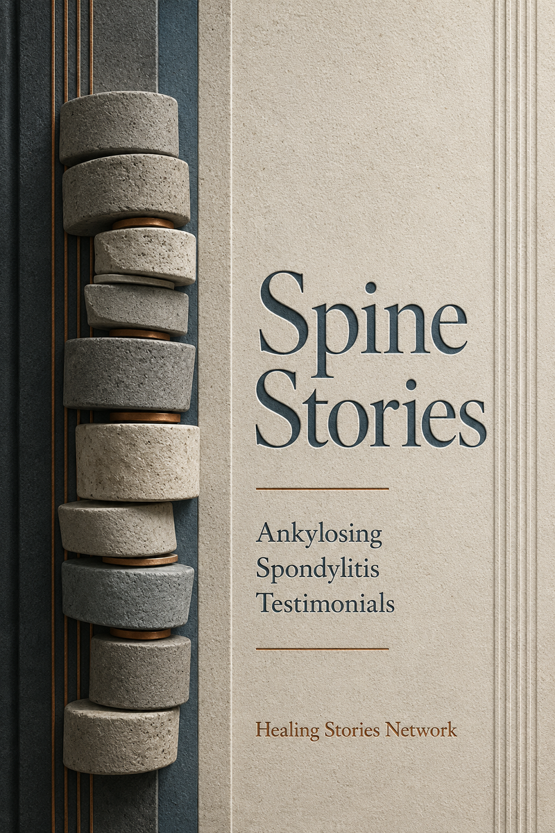 Spine Stories: Ankylosing Spondylitis Voices — ebook cover (Ankylosing Spondylitis stories), Healing Stories Network