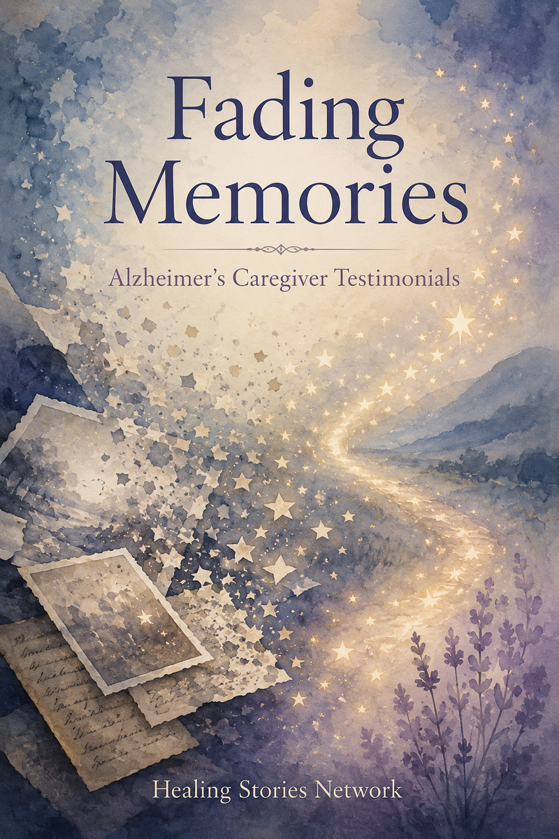 Fading Memories: Alzheimer's Caregiver Stories — ebook cover (Alzheimer's Disease (Caregiver Stories) stories), Healing Stories Network
