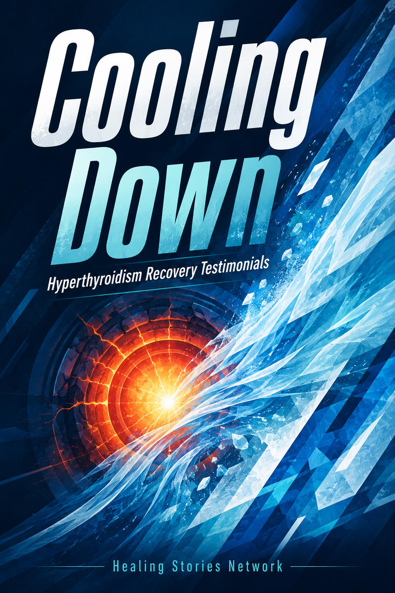 Cooling Down: Hyperthyroidism Recovery Stories — ebook cover (Hyperthyroidism stories), Healing Stories Network