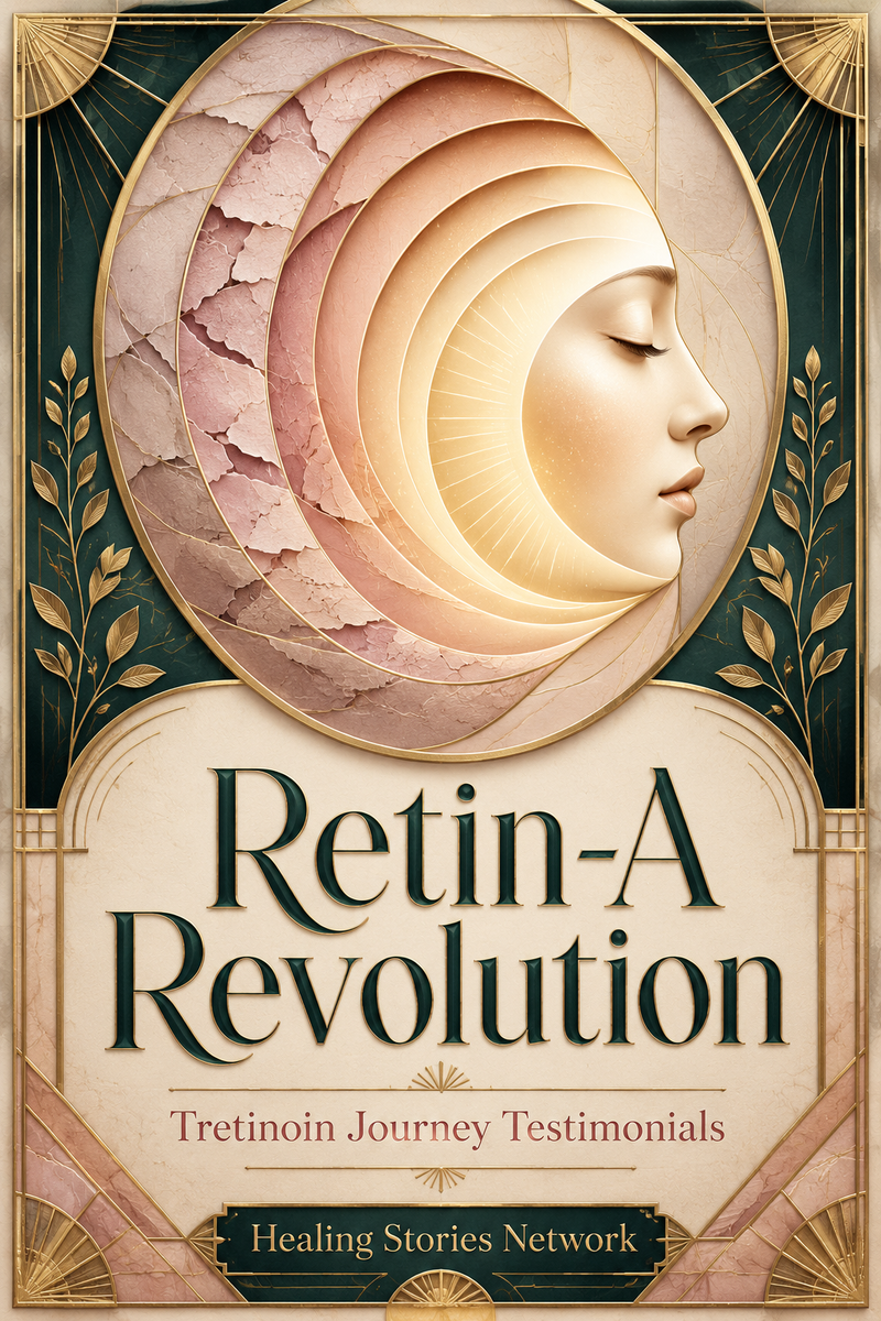 Retin-A Revolution: Tretinoin Journey Stories — ebook cover (Retinol/Tretinoin Journey stories), Healing Stories Network