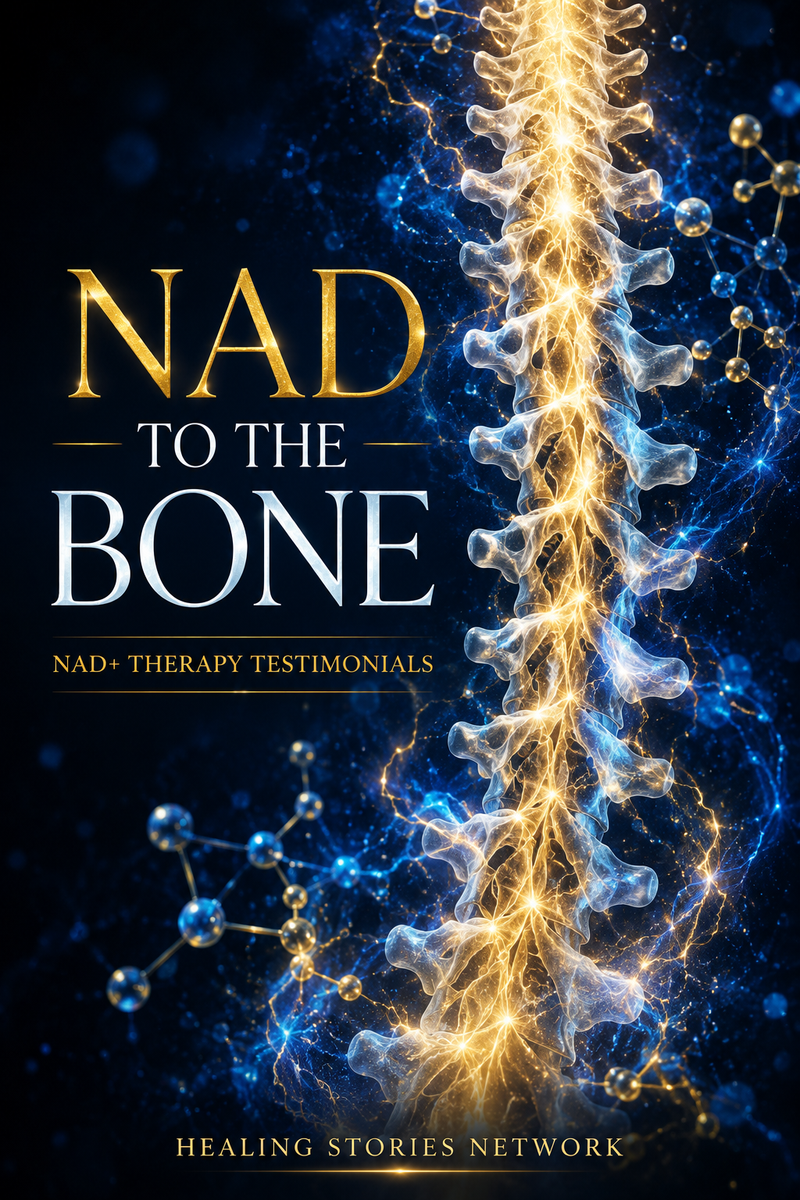 NAD to the Bone: NAD+ Therapy Stories — ebook cover (NAD+ Therapy stories), Healing Stories Network