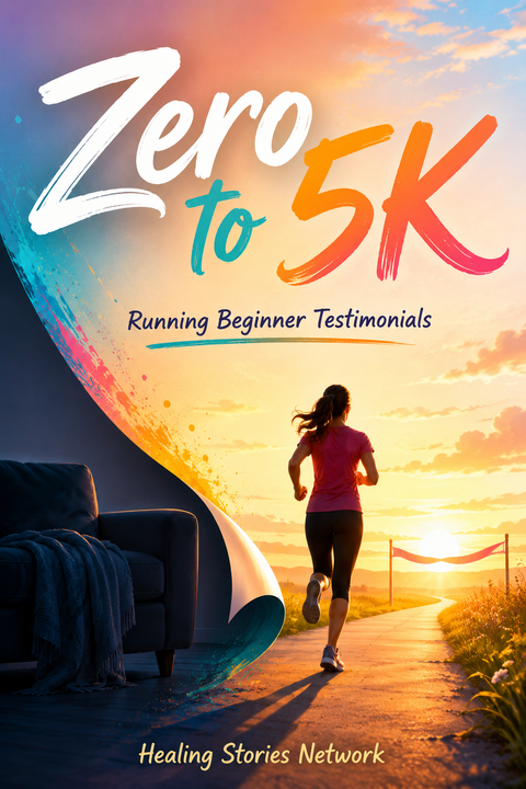 Zero to 5K: Running Beginner Stories — ebook cover (Couch to 5K stories), Healing Stories Network