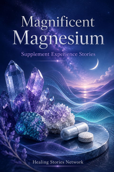 Magnificent Magnesium: Supplement Experience Stories — ebook cover (Magnesium Supplementation stories), Healing Stories Network