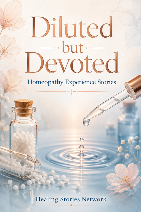 Diluted but Devoted: Homeopathy Experience Stories — ebook cover (Homeopathy stories), Healing Stories Network
