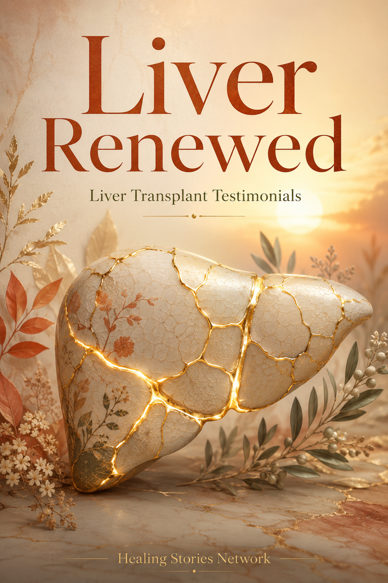 Liver Renewed: Liver Transplant Stories — ebook cover (Liver Transplant stories), Healing Stories Network