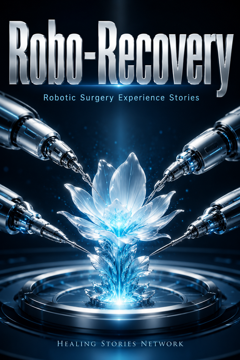 Robo-Recovery: Robotic Surgery Experience Stories — ebook cover (Robotic Surgery stories), Healing Stories Network