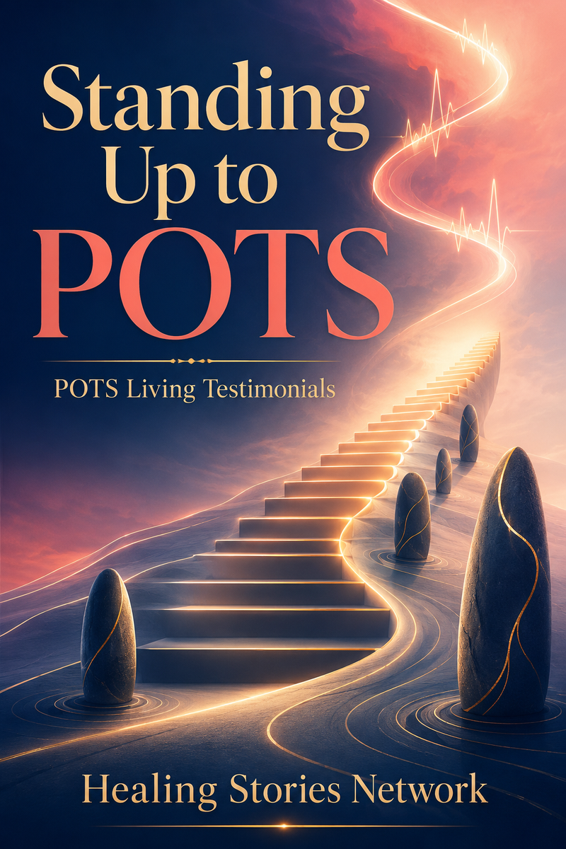 Standing Up to POTS: Postural Orthostatic Tachycardia Syndrome (POTS) Living Stories — ebook cover (Postural Orthostatic Tachycardia (POTS) stories), Healing Stories Network