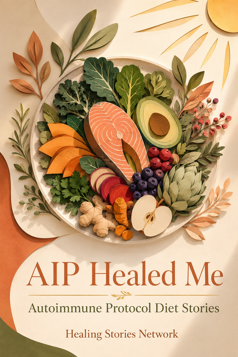 AIP Healed Me: Autoimmune Protocol Diet Stories — ebook cover (Autoimmune Protocol (AIP) Diet stories), Healing Stories Network