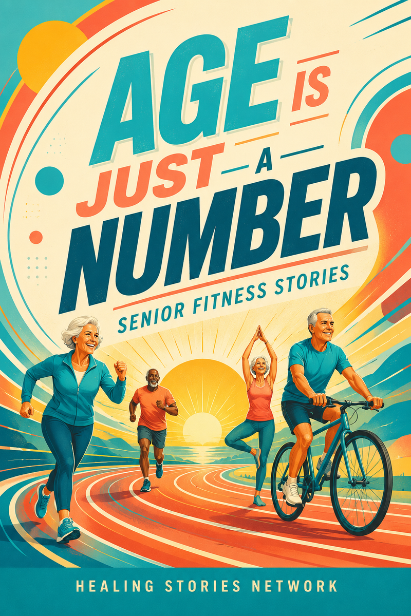 Age is Just a Number: Senior Fitness Stories — ebook cover (Senior Fitness stories), Healing Stories Network