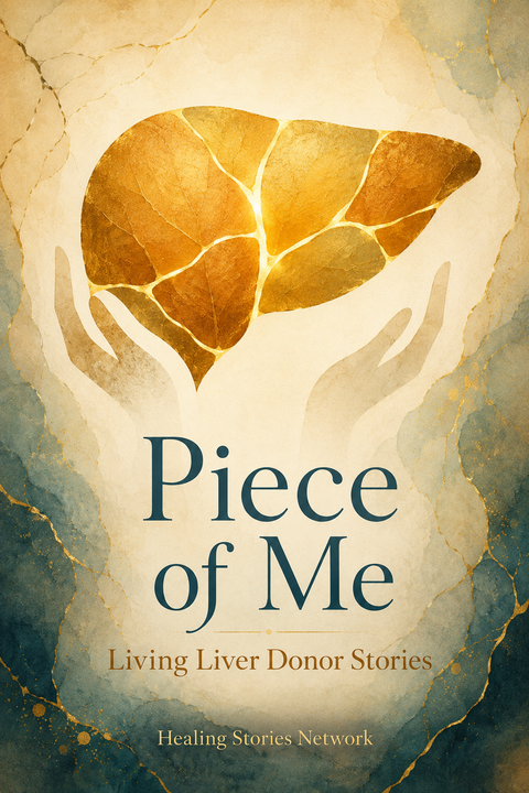 Piece of Me: Living Liver Donor Stories — ebook cover (Liver Donor (Living) stories), Healing Stories Network