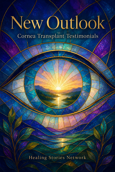 New Outlook: Cornea Transplant Stories — ebook cover (Cornea Transplant stories), Healing Stories Network