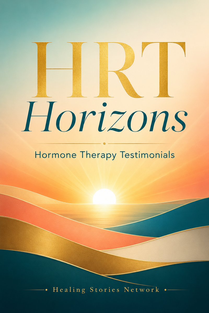 Hormone Replacement Therapy (HRT) Horizons: Hormone Therapy Stories — ebook cover (Hormone Replacement Therapy (Women) stories), Healing Stories Network