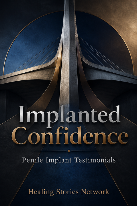 Implanted Confidence: Penile Implant Stories — ebook cover (Penile Implant stories), Healing Stories Network