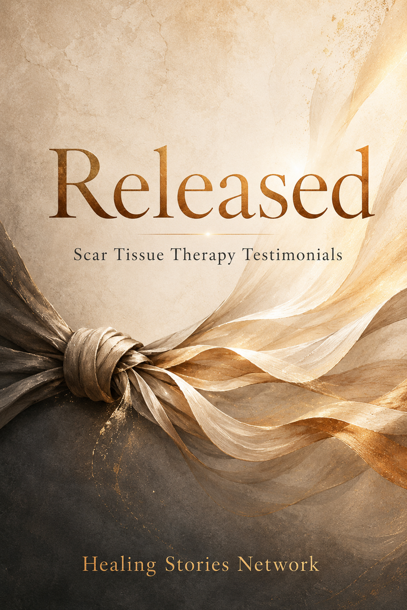 Released: Scar Tissue Therapy Stories — ebook cover (Scar Tissue Release stories), Healing Stories Network