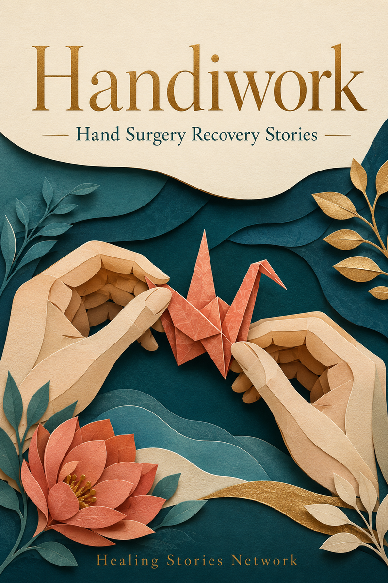 Handiwork: Hand Surgery Recovery Stories — ebook cover (Hand Surgery / Reconstruction stories), Healing Stories Network