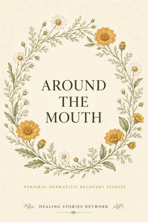 Around the Mouth: Perioral Dermatitis Recovery Stories — ebook cover (Perioral Dermatitis stories), Healing Stories Network