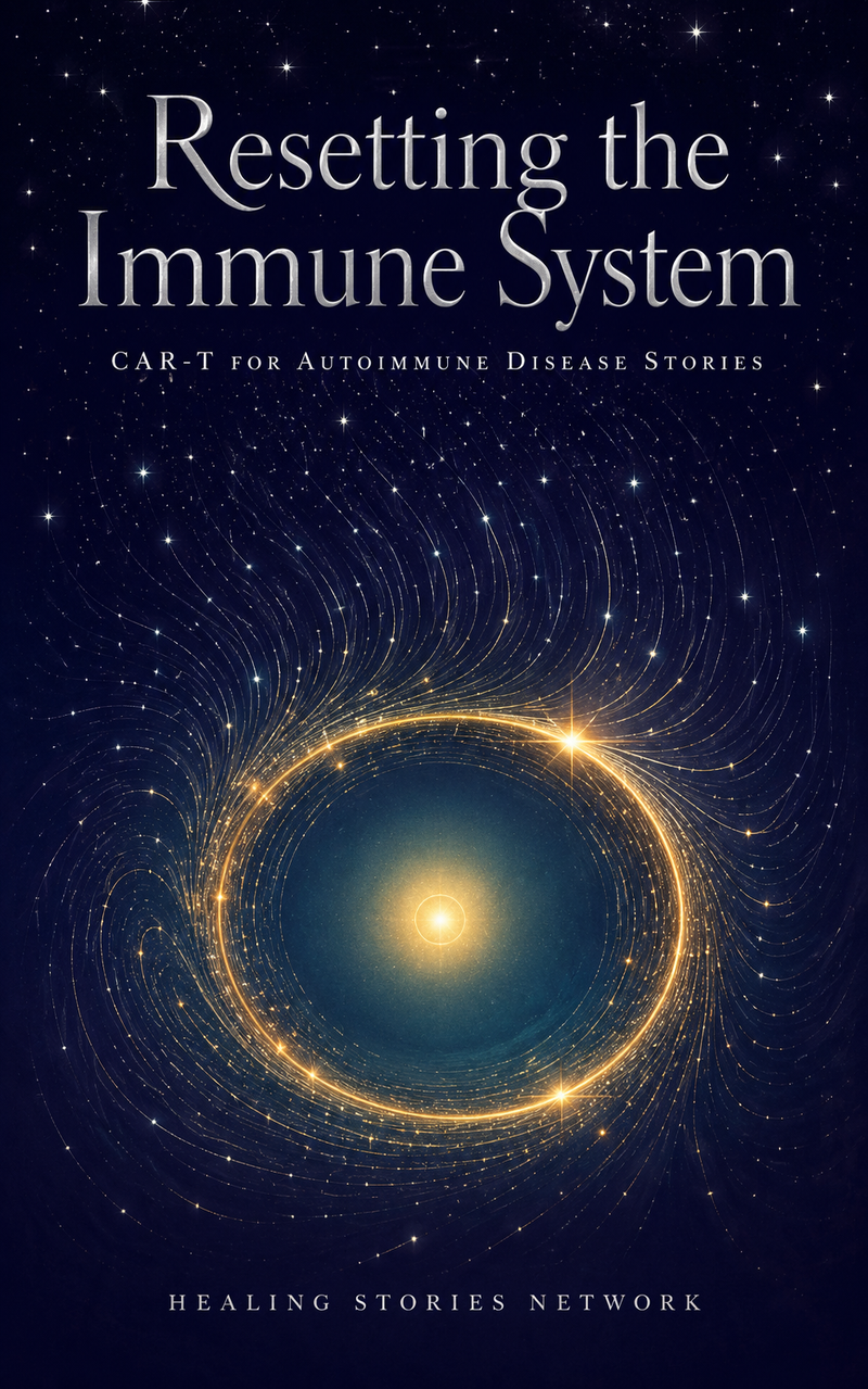 Resetting the Immune System: CAR-T for Autoimmune Disease Stories — ebook cover (CAR-T for Autoimmune stories), Healing Stories Network