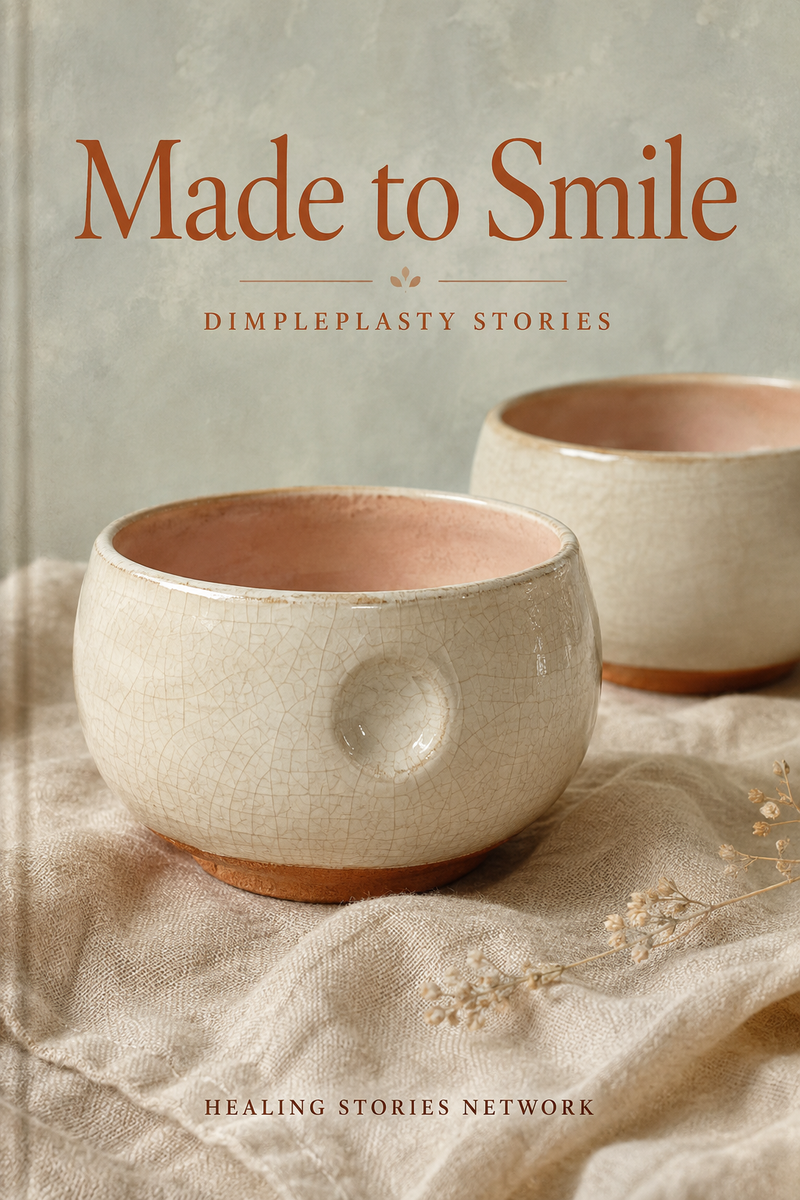 Made to Smile: Dimpleplasty Stories — ebook cover (Dimpleplasty stories), Healing Stories Network