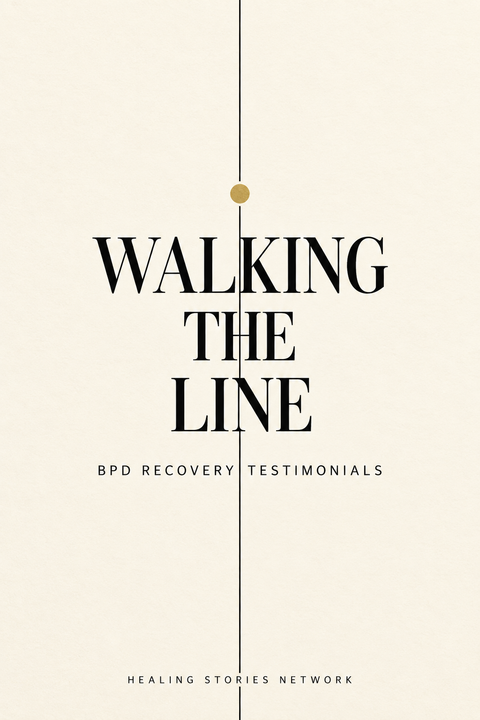 Walking the Line: BPD Recovery Testimonials — Healing Stories Network book cover
