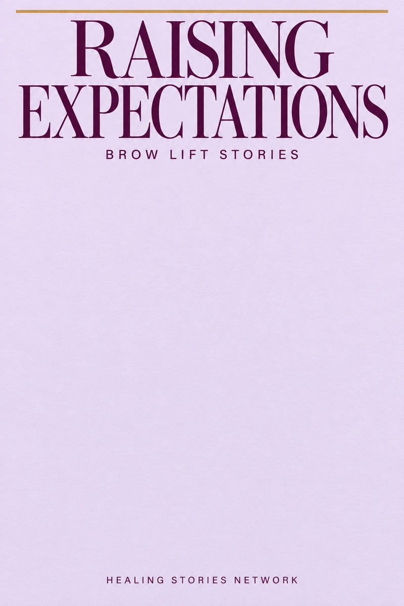Raising Expectations: Brow Lift Stories — Healing Stories Network book cover