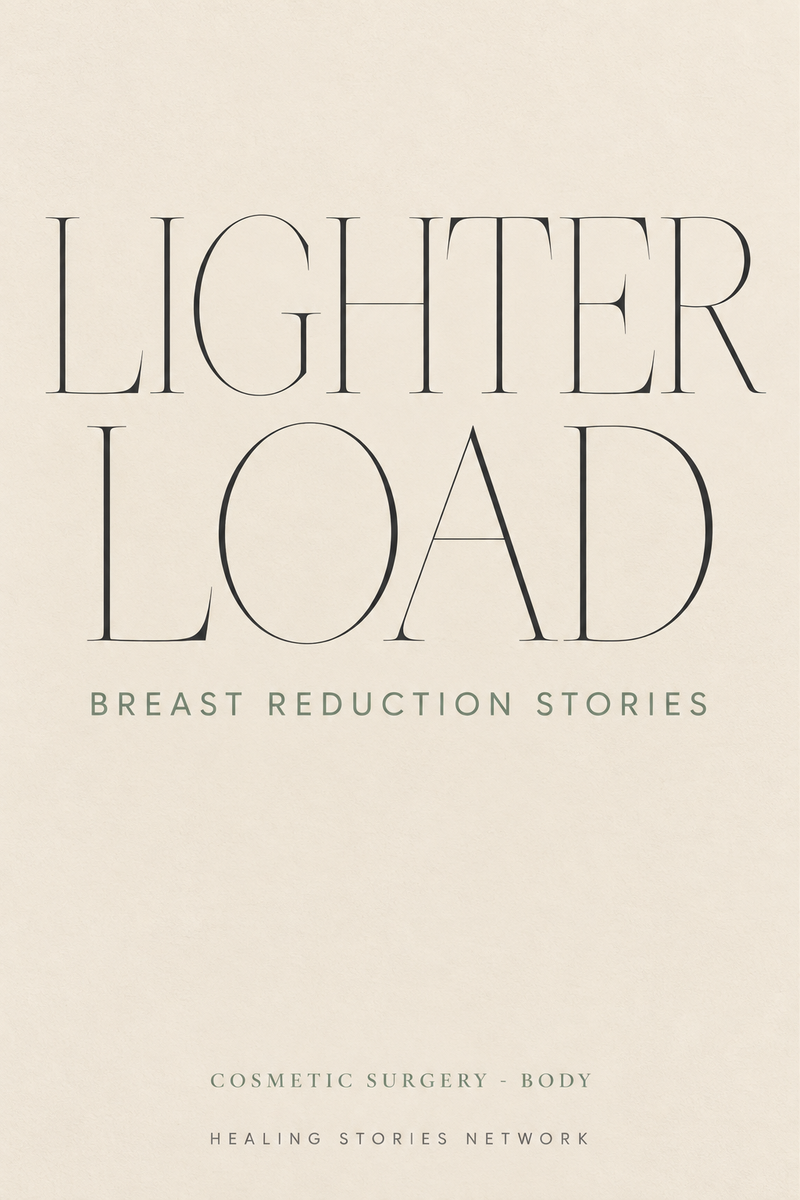 Lighter Load: Breast Reduction Stories — Cosmetic Surgery - Body — Healing Stories Network book cover