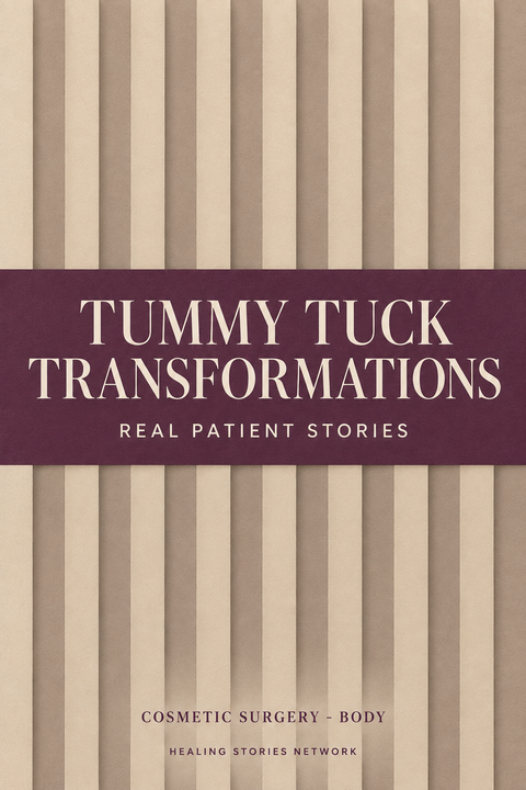 Tummy Tuck Transformations: Real Patient Stories — Cosmetic Surgery - Body — Healing Stories Network book cover