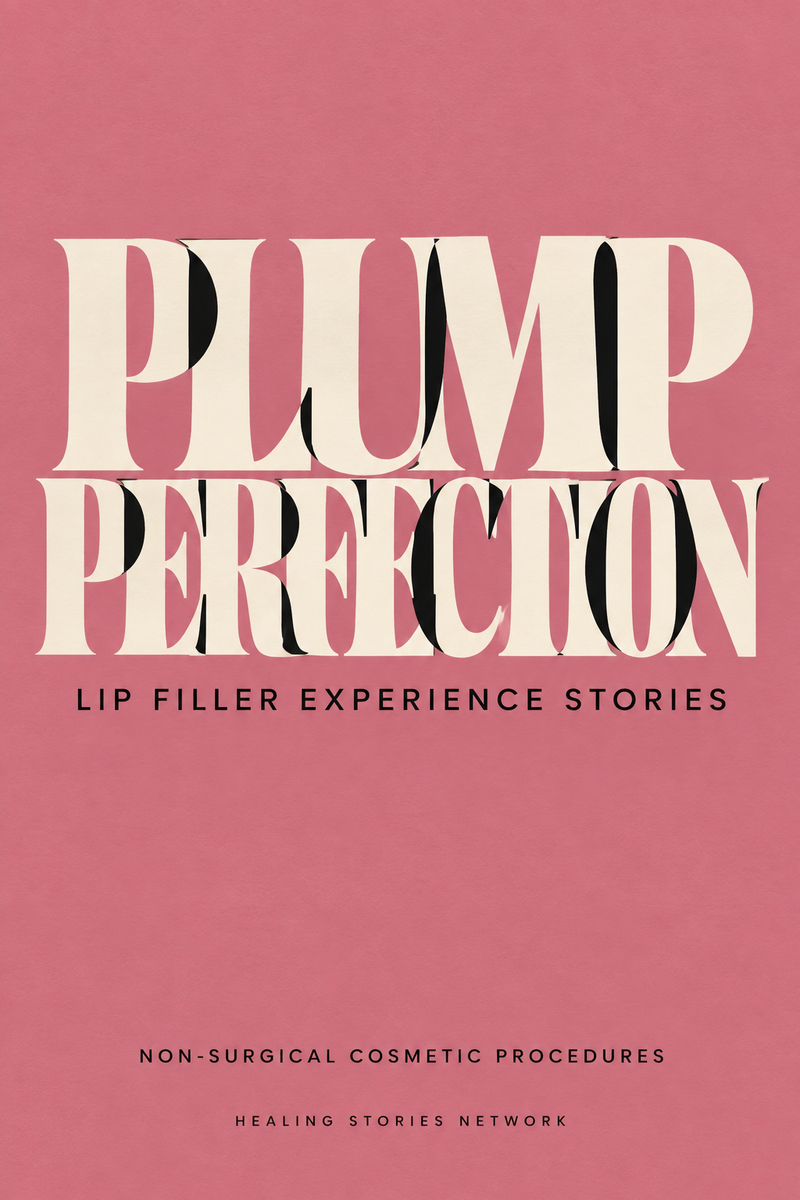 Plump Perfection: Lip Filler Experience Stories — Non-Surgical Cosmetic Procedures — Healing Stories Network book cover