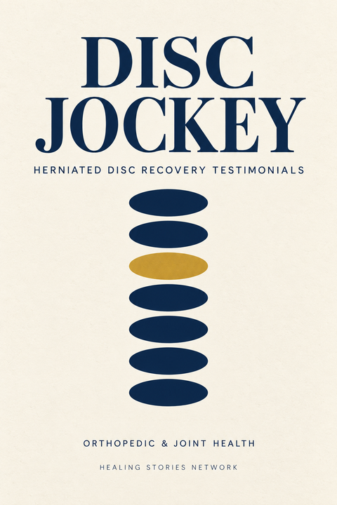 Disc Jockey: Herniated Disc Recovery Testimonials — Orthopedic & Joint Health — Healing Stories Network book cover