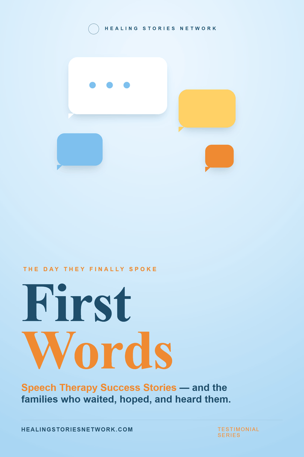 First Words: Speech Therapy Success Stories