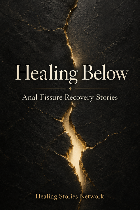 Healing Below: Anal Fissure Recovery Stories — ebook cover (Anal Fissure stories), Healing Stories Network