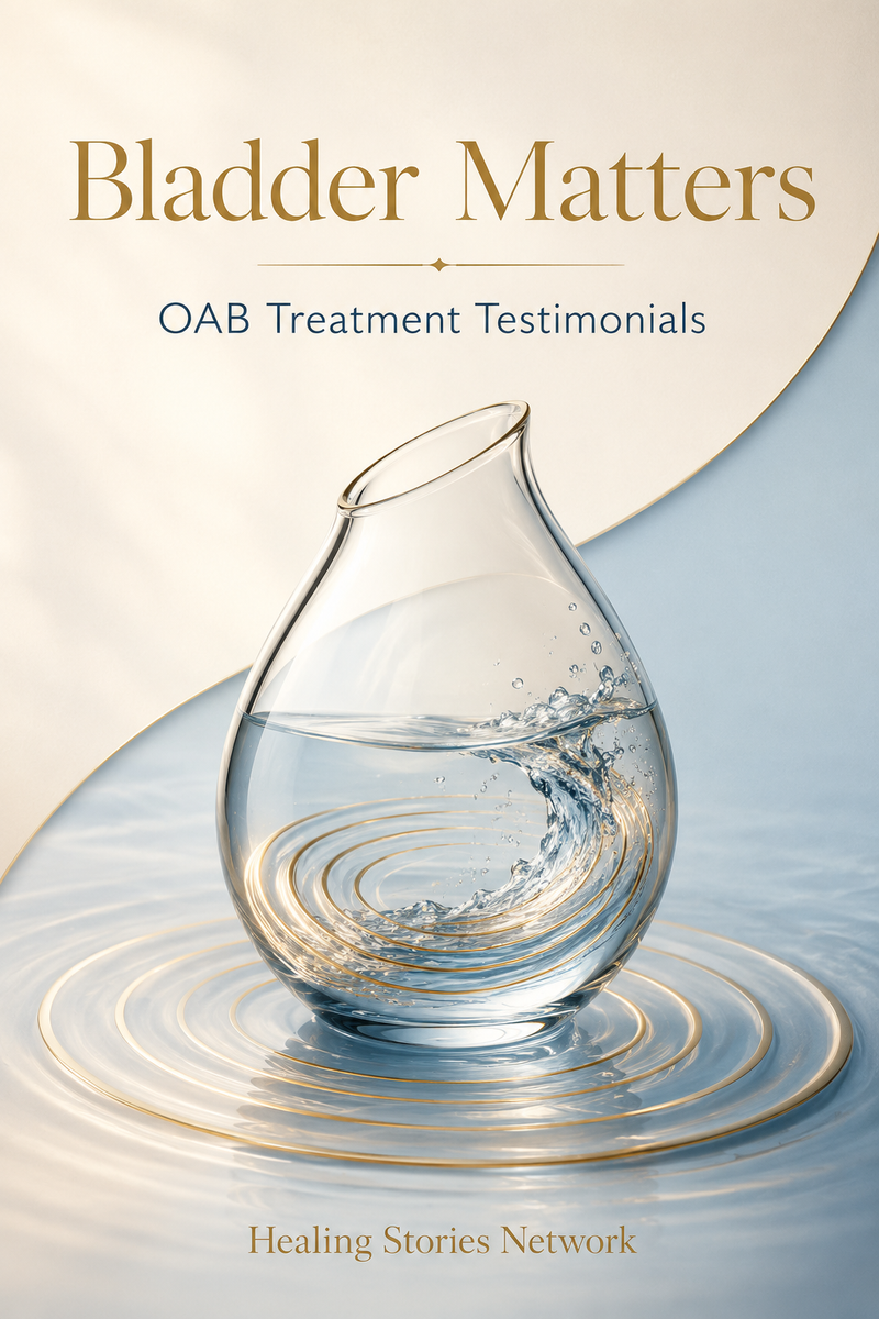 Bladder Matters: Overactive Bladder (OAB) Treatment Stories — ebook cover (Overactive Bladder stories), Healing Stories Network