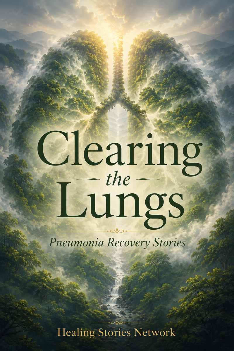 Clearing the Lungs: Pneumonia Recovery Stories — ebook cover (Pneumonia Recovery stories), Healing Stories Network