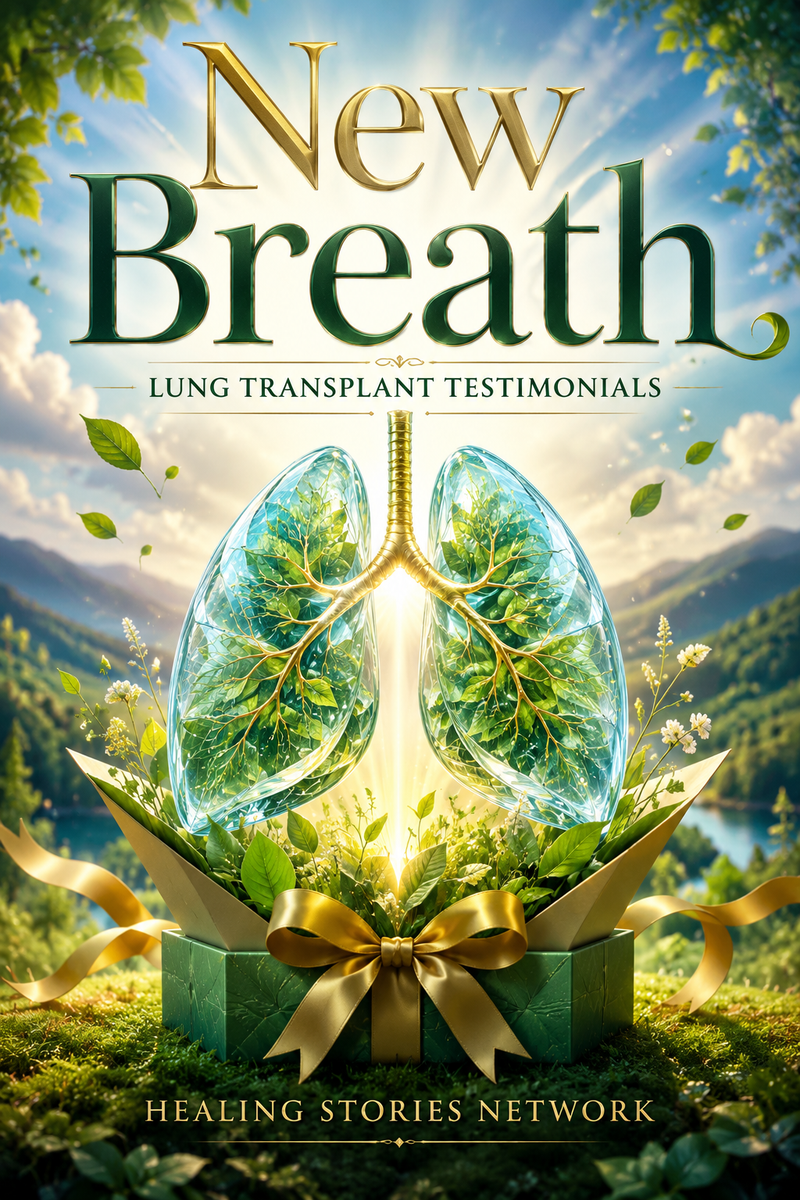 New Breath: Lung Transplant Stories — ebook cover (Lung Transplant stories), Healing Stories Network