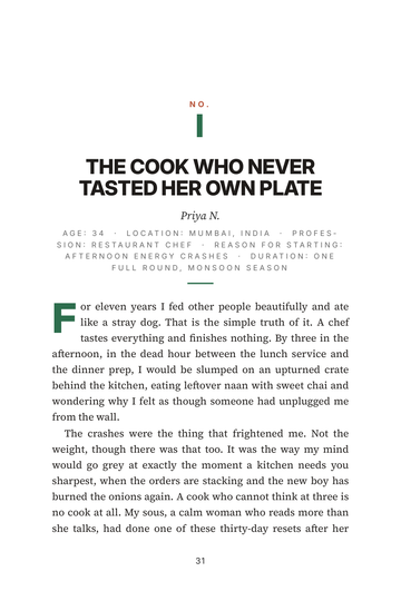 Sample page 4 from 30 Days Changed Me: Whole30 Experience Stories