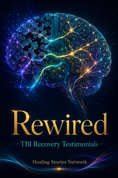 Rewired: Traumatic Brain Injury (TBI) Recovery Stories — ebook cover (Traumatic Brain Injury stories), Healing Stories Network