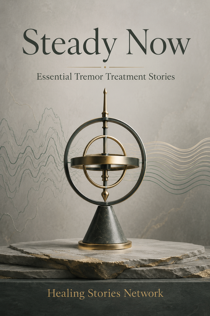 Steady Now: Essential Tremor Treatment Stories — ebook cover (Essential Tremor stories), Healing Stories Network