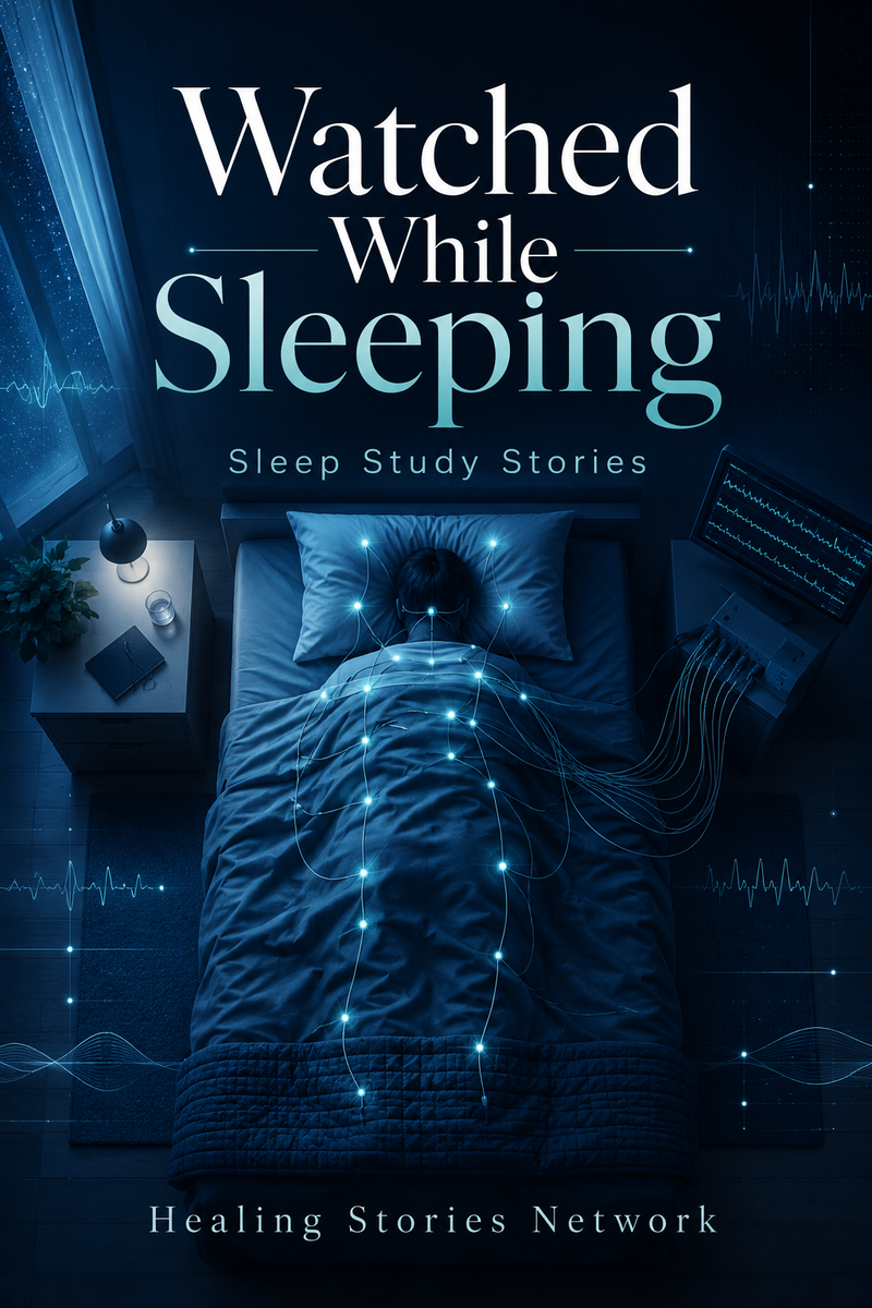 Watched While Sleeping: Sleep Study Stories — ebook cover (Sleep Study Experience stories), Healing Stories Network