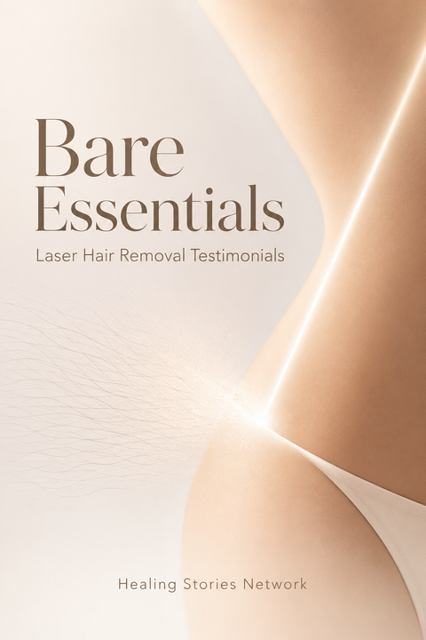 Bare Essentials: Laser Hair Removal Stories — ebook cover (Laser Hair Removal stories), Healing Stories Network