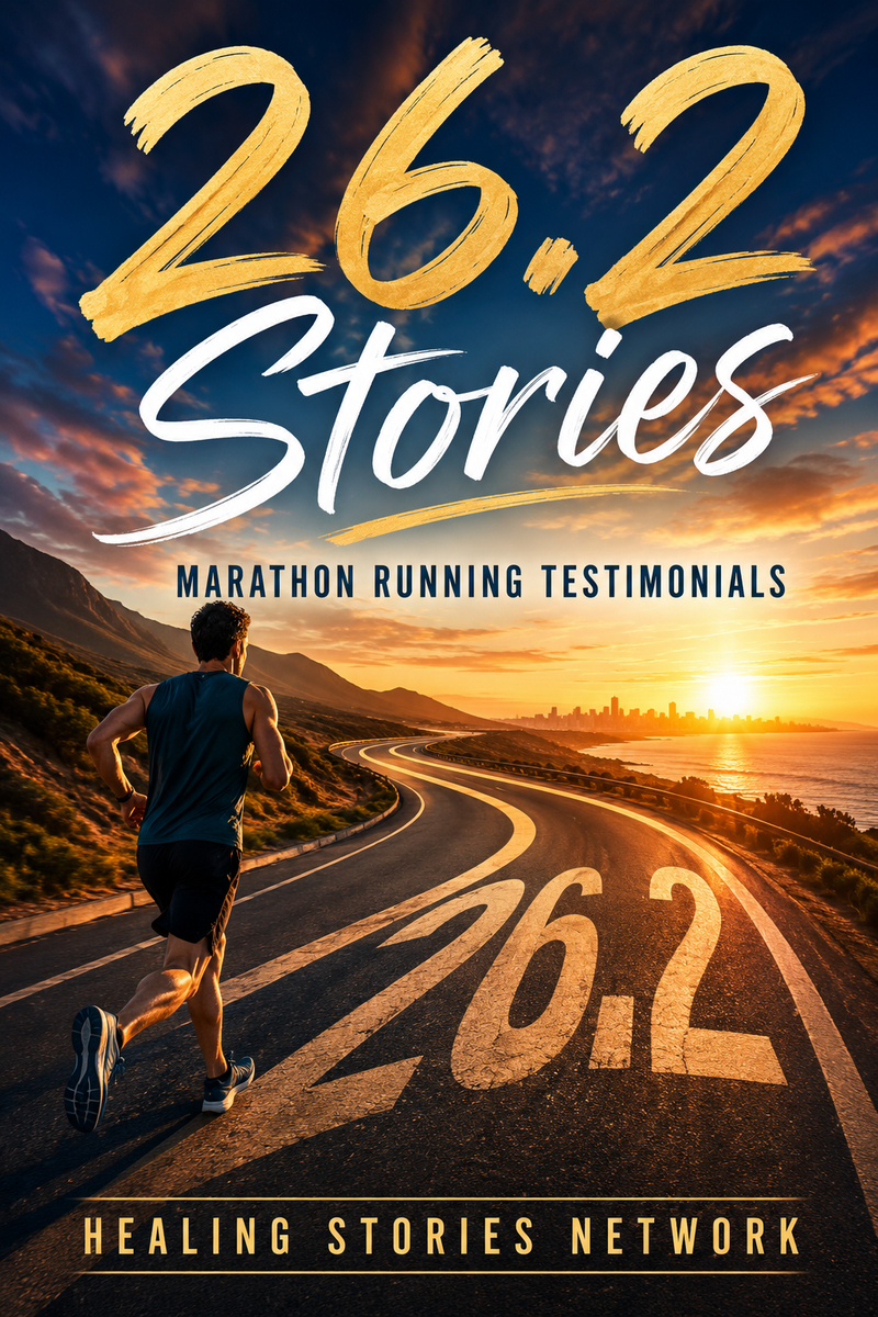 26.2 Stories: Marathon Running Voices — ebook cover (Marathon Running stories), Healing Stories Network