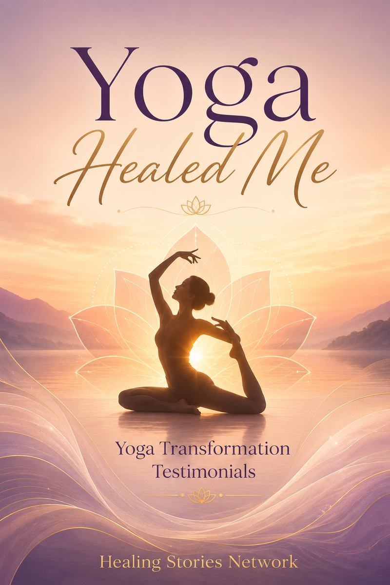 Yoga Healed Me: Yoga Transformation Stories — ebook cover (Yoga Healing stories), Healing Stories Network