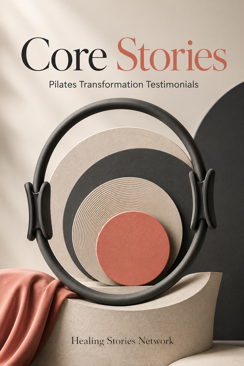 Core Stories: Pilates Transformation Voices — ebook cover (Pilates Transformation stories), Healing Stories Network