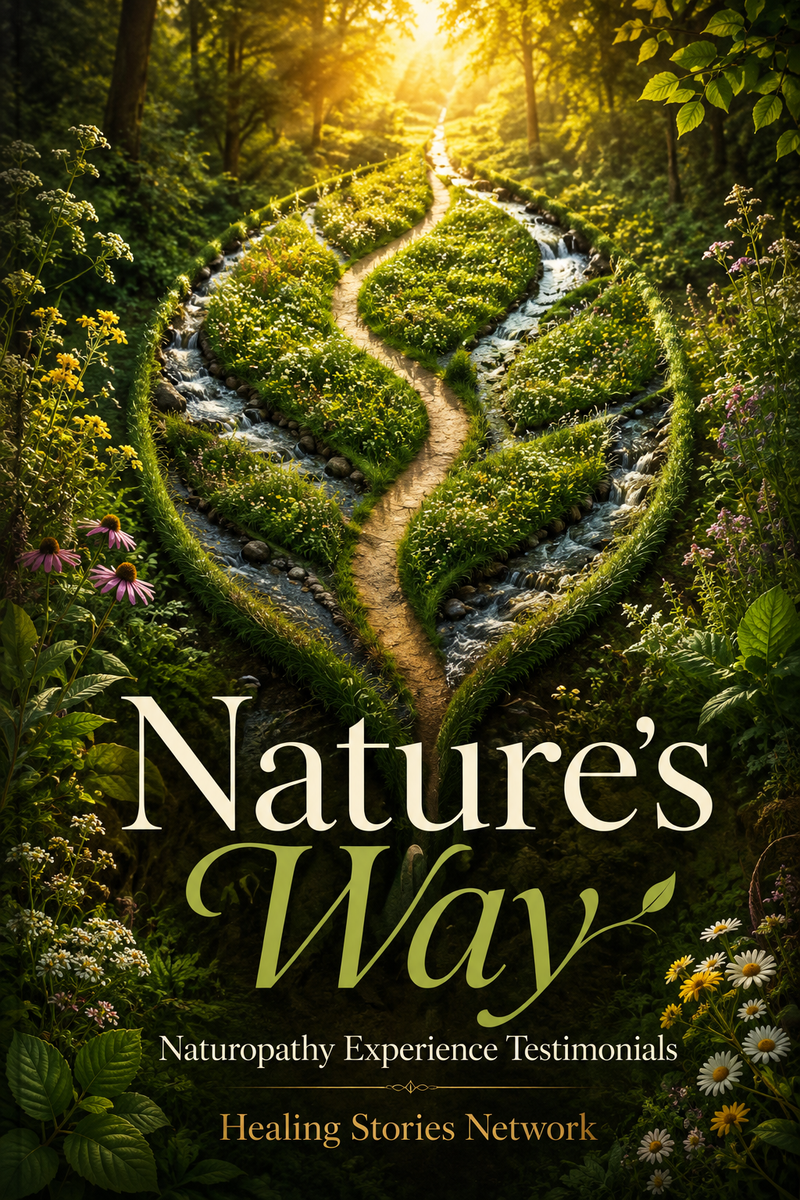 Nature's Way: Naturopathy Experience Stories — ebook cover (Naturopathy stories), Healing Stories Network