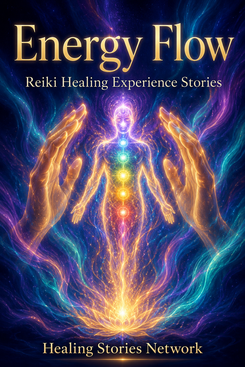 Energy Flow: Reiki Healing Experience Stories — ebook cover (Reiki stories), Healing Stories Network