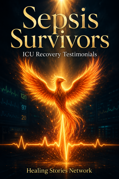 Sepsis Survivors: ICU Recovery Stories — ebook cover (Sepsis Survival stories), Healing Stories Network